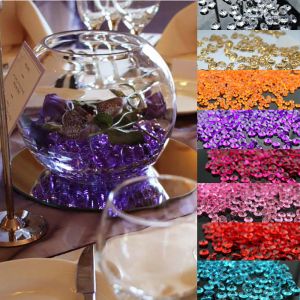 Jewel - תכשיטים ויהלומים יהלומים 10000pcs 2.5mm Tiny Diamond Confetti Acrylic Crystals Table Confetti Wedding
