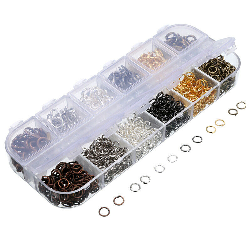 Jewel - תכשיטים ויהלומים סוגרים ולולאות 840PCS Jewelry Making Lobster Clasp Hooks 12x6mm For Necklace Bracelet Chain DIY